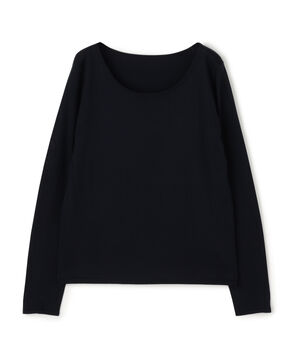 シルク ラウンドネックプルオーバー