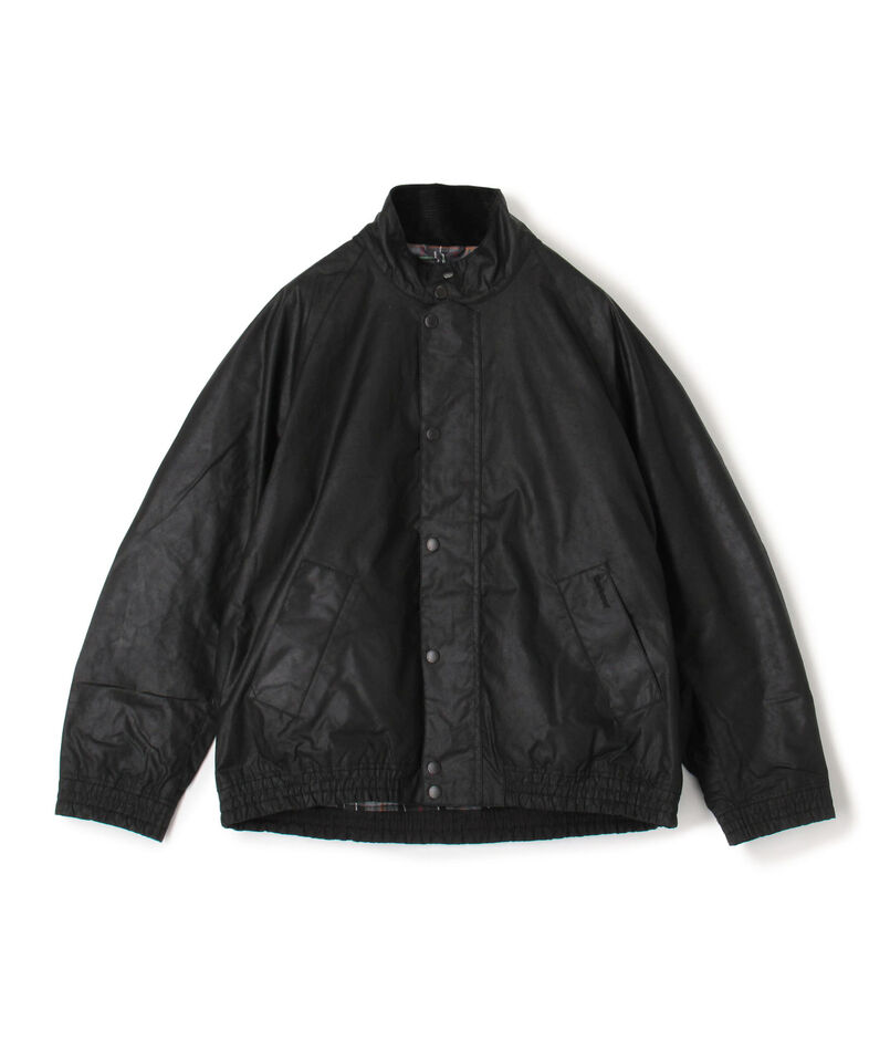 Barbour TRANSPORT コットン スタンドカラー ワックスジャケット