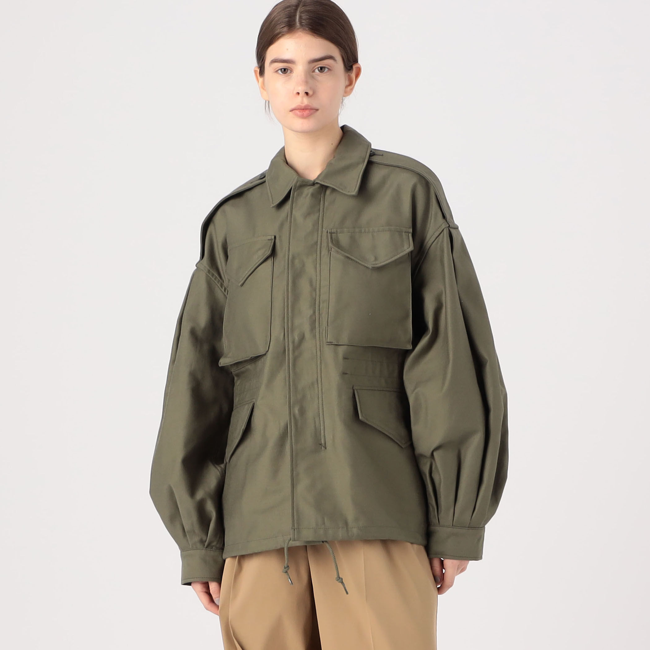 別注】HYKE×Edition M-51 TYPE BALLOON SLEEVE JACKET