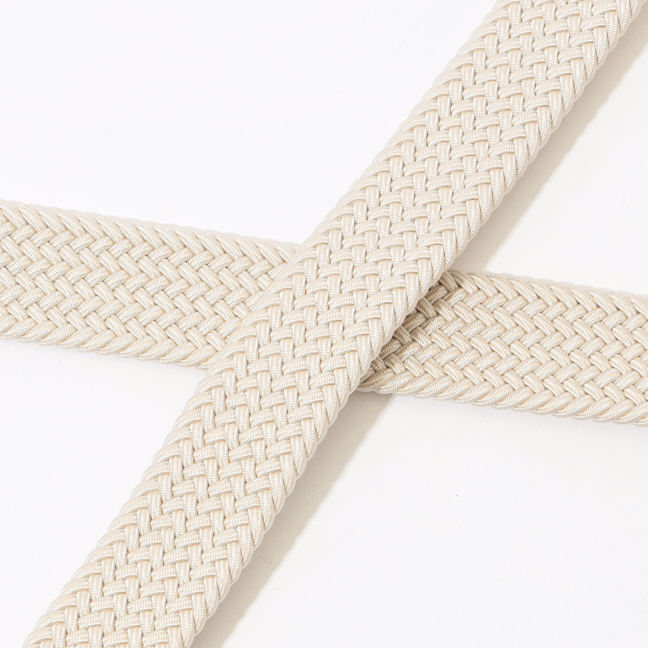 最終価格 新品タグ付トゥモローランド別注アンダーソンズ Ｄブラウンメッシュベルト セール】【別注】Anderson's 革巻き メッシュベルト（ベルト