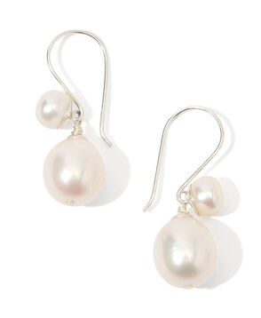 mounir Double Pearl ピアス