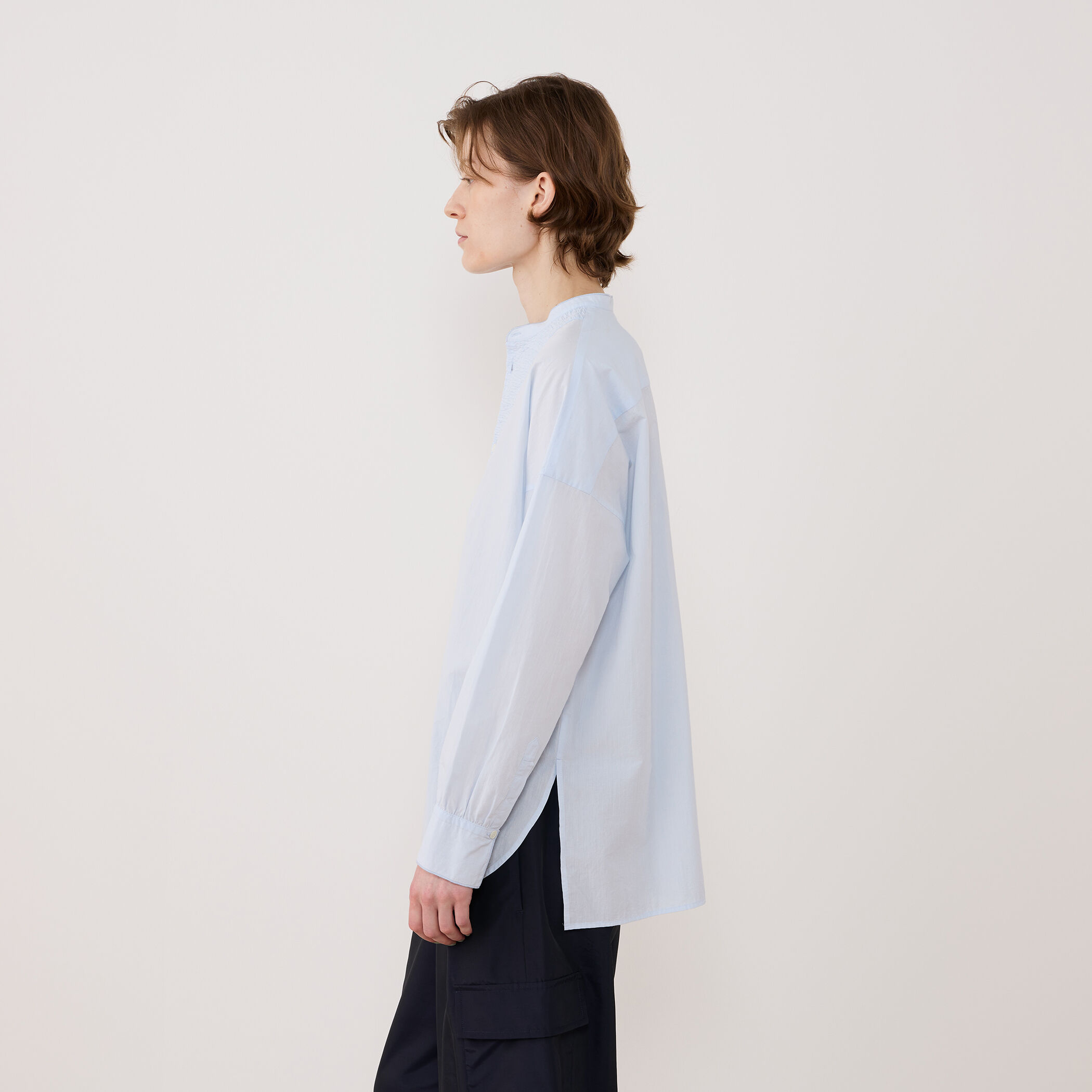 コットンサッカー シャーリングブザムシャツ｜トゥモローランド 公式通販