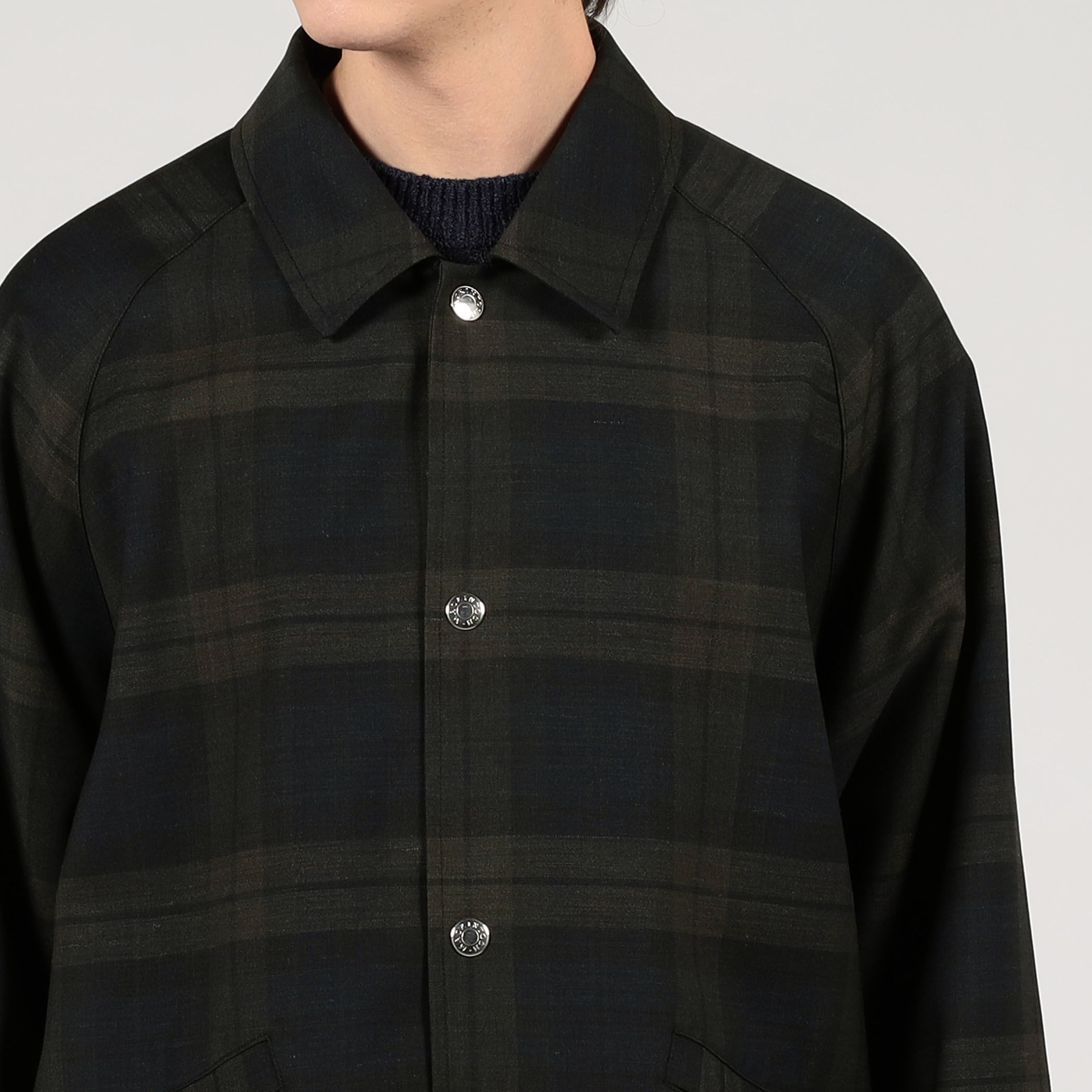 別注】MACKINTOSH CARRON ウール ショートブルゾン
