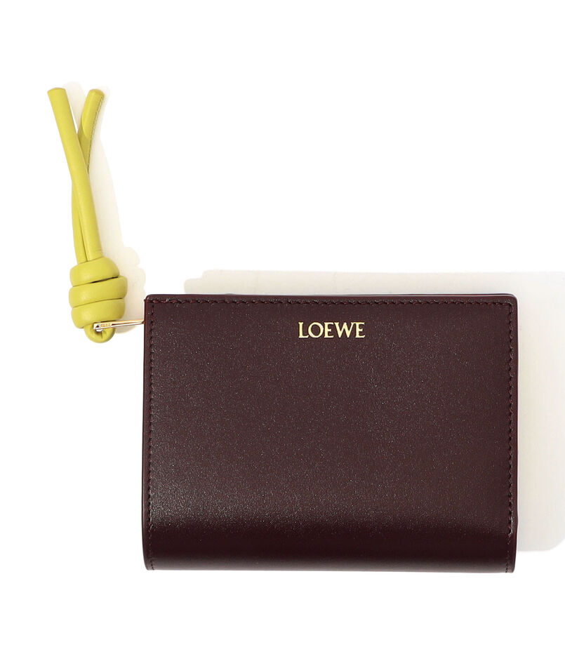LOEWE ノットコンパクトウォレット