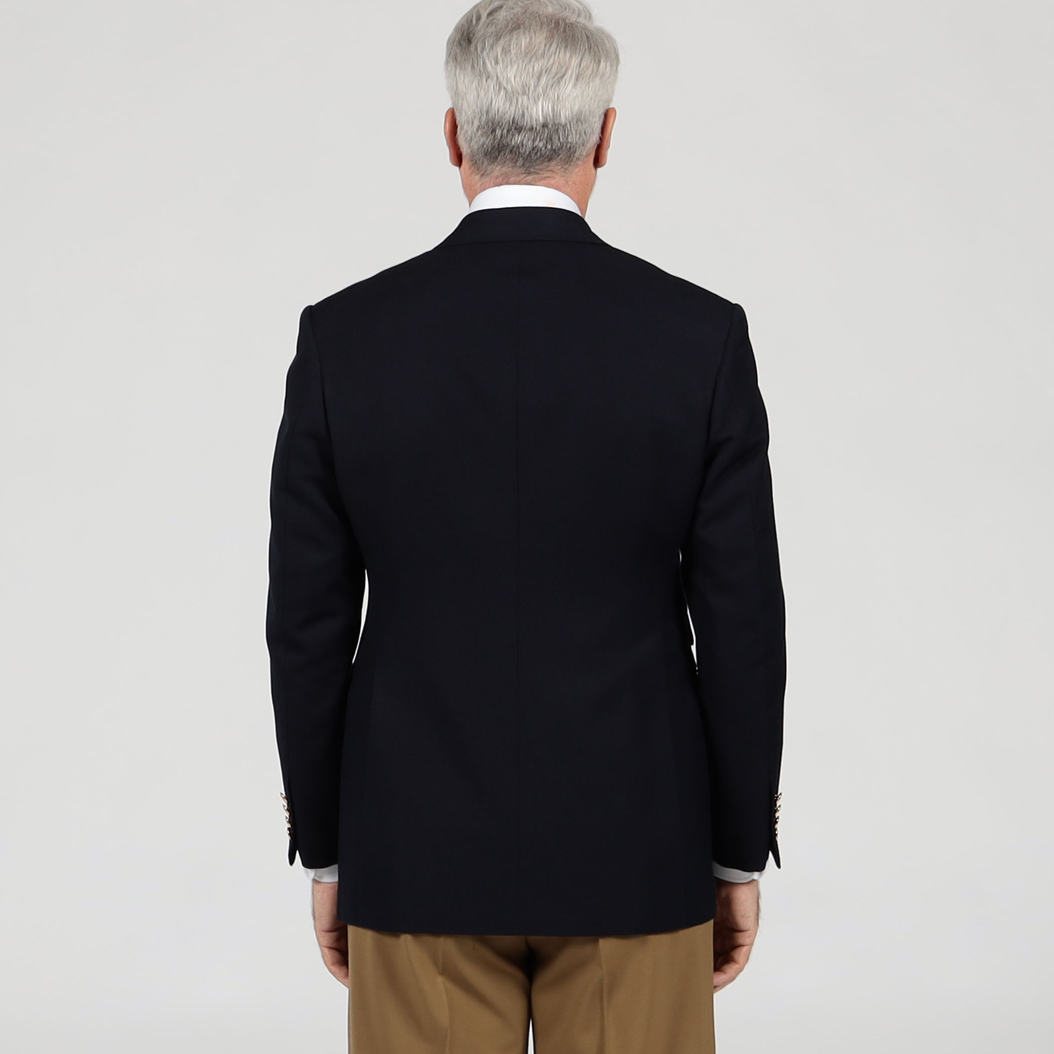 シルクウールモヘヤ シングルブレステッド2Bジャケット NOVARA