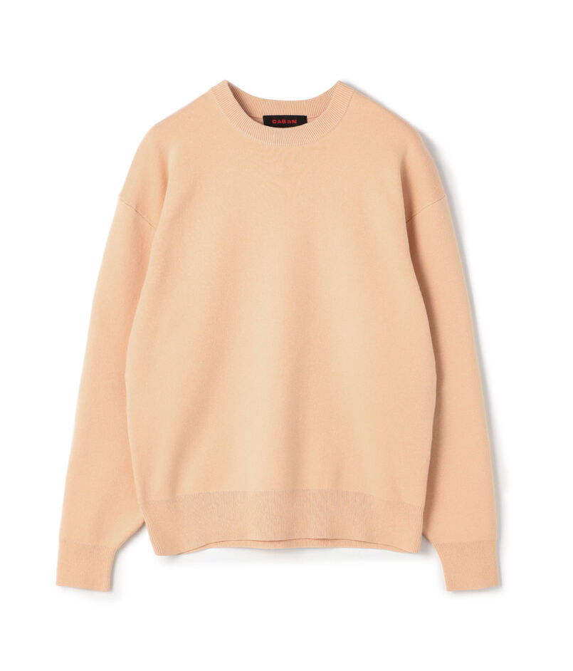 CABaN コットンカシミヤ クルーネックプルオーバー
