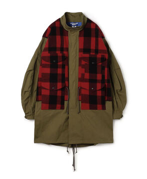 JUNYA WATANABE MAN × FILSON パッチワークコート