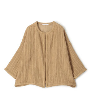 【WEB先行予約】ラッセルコットン ワイドバランスジャケット