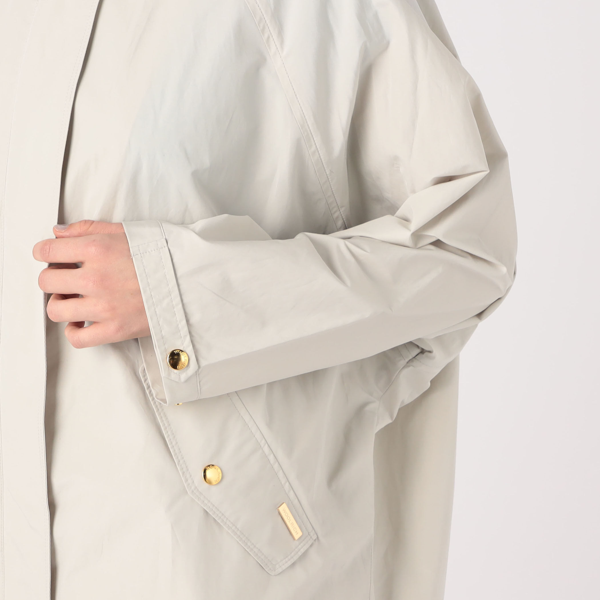 □【別注】WOOLRICH×TOMORROWLAND ANORAK フーデットブルゾン