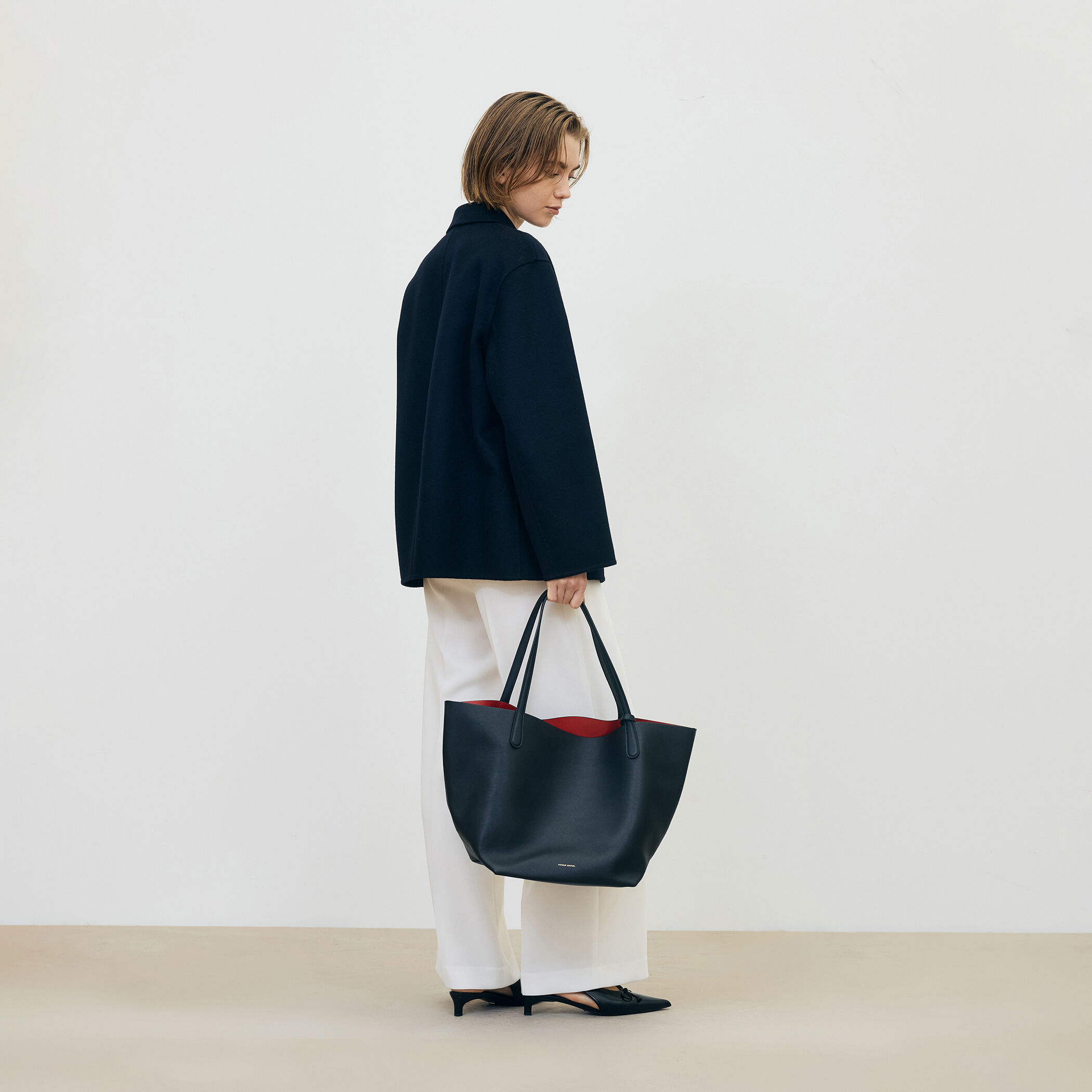 【美品】MANSUR GAVRIEL ブラック トート MANSUR GAVRIEL Everyday Soft トートバッグ｜トゥモローランド 公式サイト