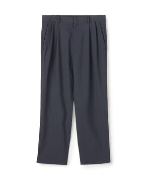 ウールタイプライター サイドライン2タックパンツ
