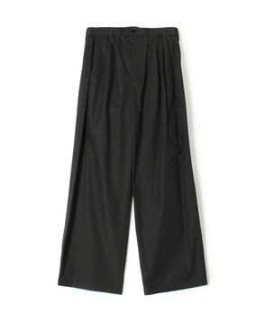 コットンブロード ツータックパンツ