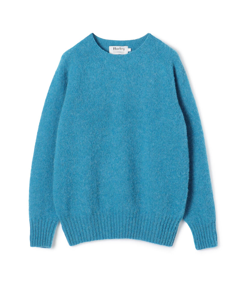 □【別注】Harley of Scotland ウール クルーネックプルオーバー □【別注】Harley of Scotland ウール クルーネックプルオーバー