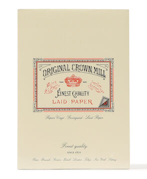 ORIGINAL CROWN MILL LAID PAPER A5ライティングペーパー