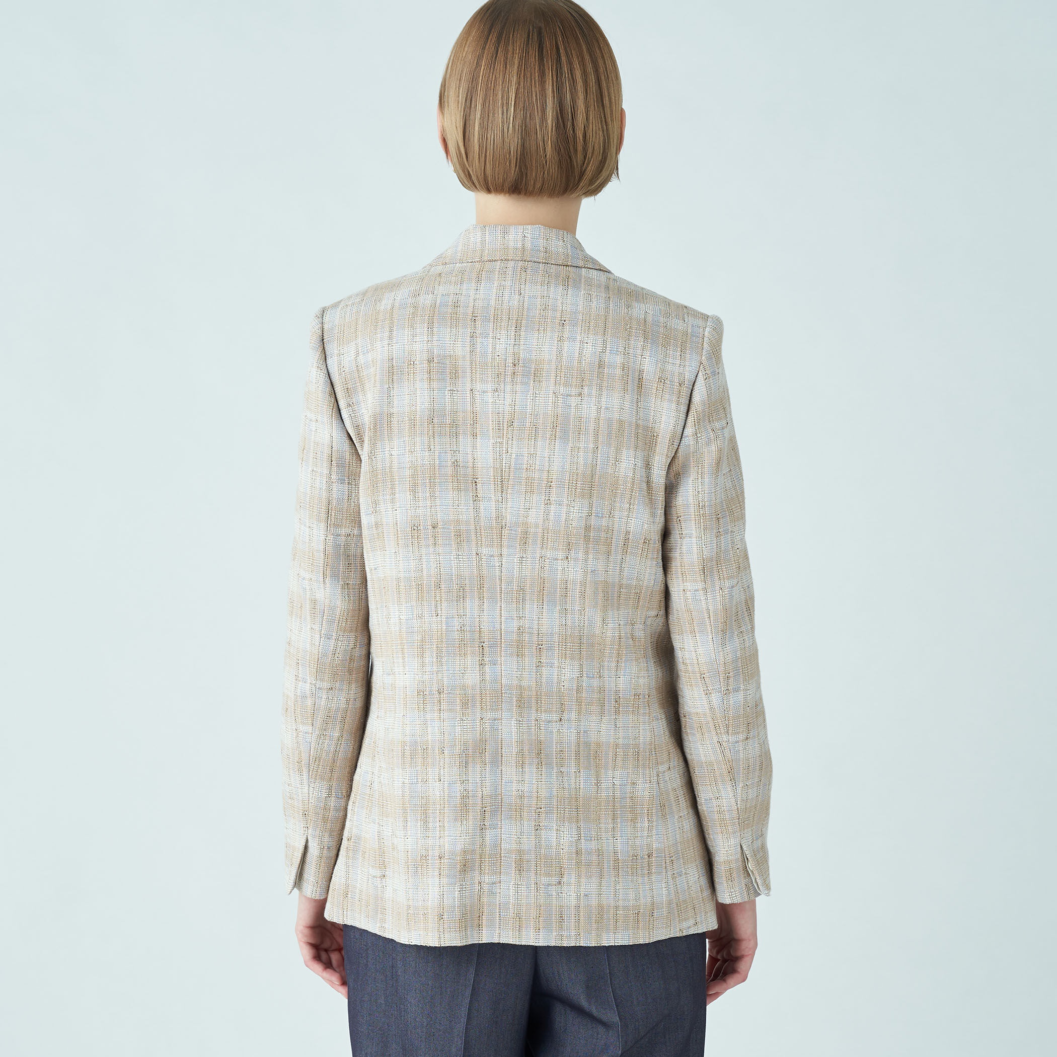 Ballsey ループハウンドトゥース ダブルブレストジャケット 楽天市場】【SALE／40%OFF】ループハウンドトゥース ダブル