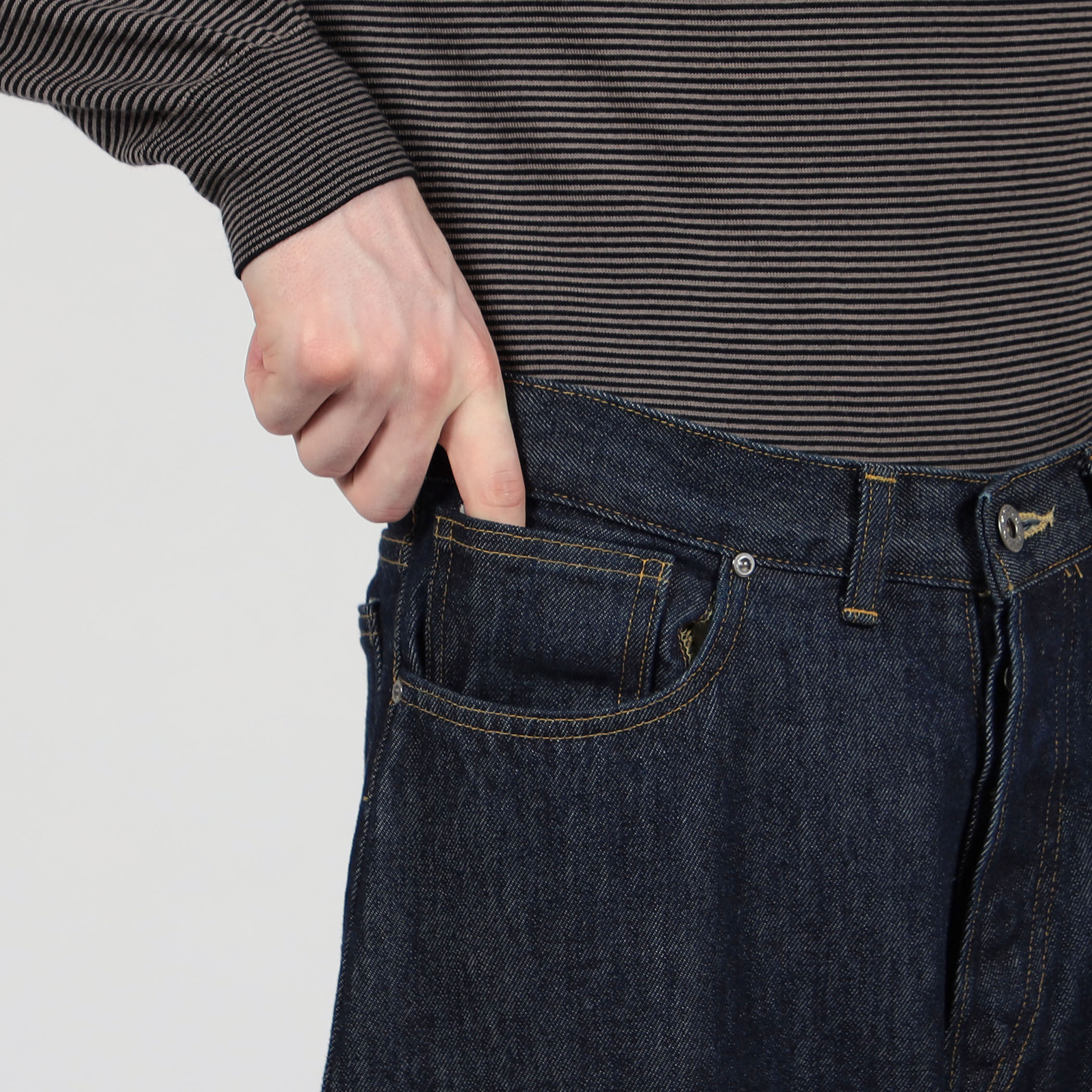 別注】Lee コットンインディゴ デニムパンツ｜トゥモローランド 公式通販