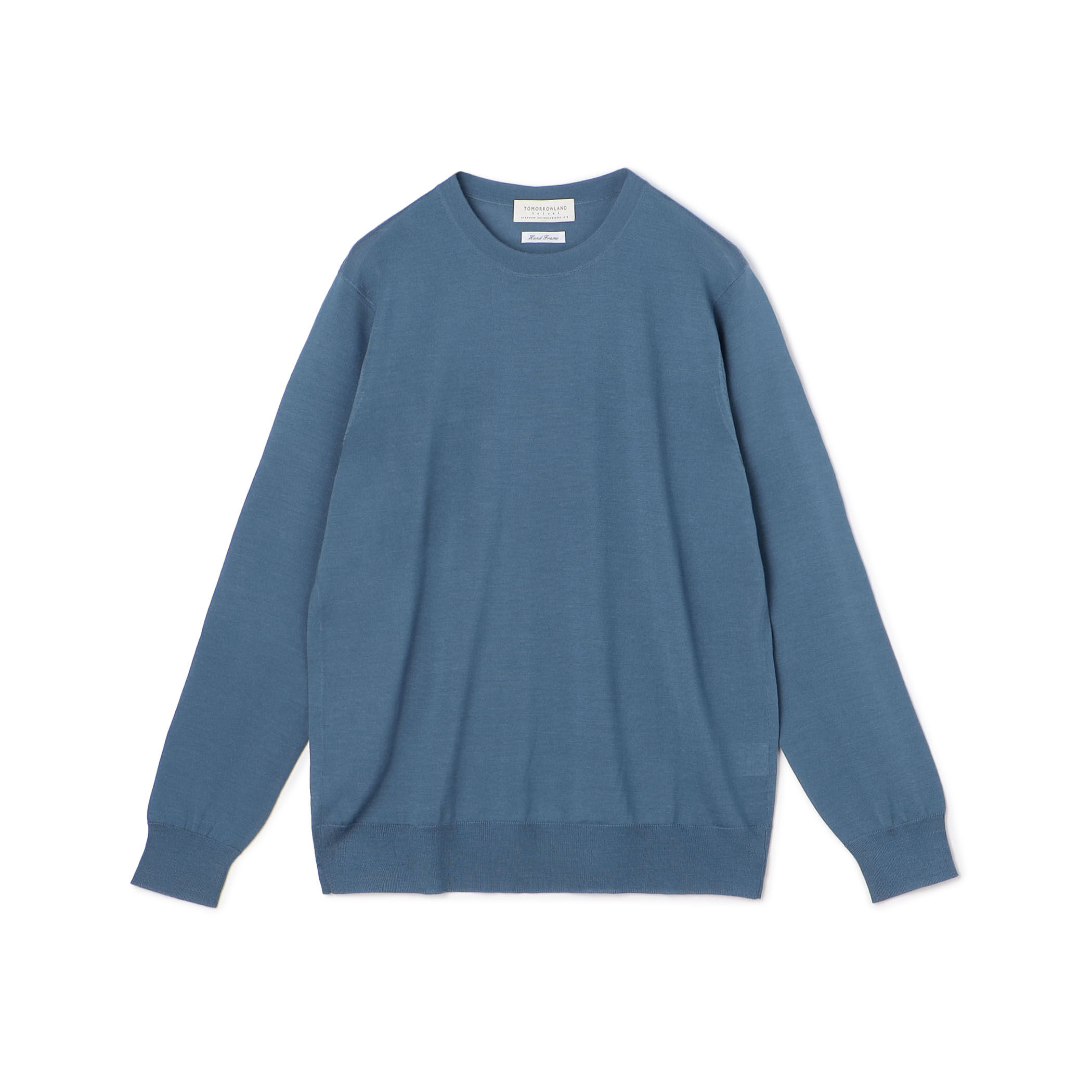 TOMORROWLAND tricot スーパーファインメリノウール クルーネックプル