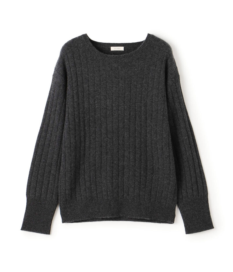 ベビーカシミヤ クルーネックプルオーバー
