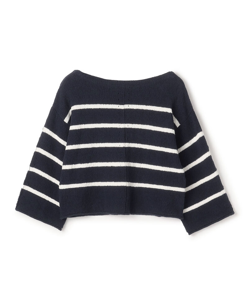 フリジーヤーン ボートネックプルオーバー