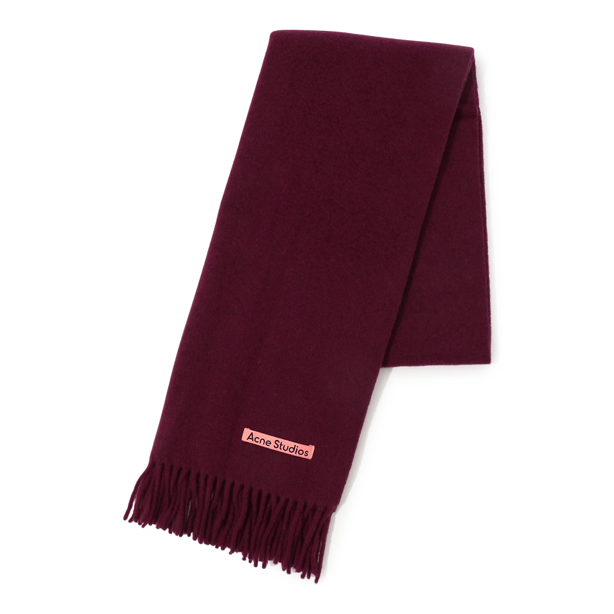 Acne Studios フリンジウール ナロースカーフ｜トゥモローランド 公式