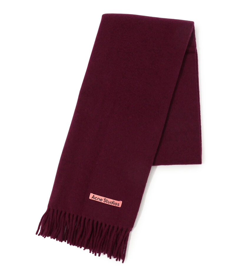 Acne Studios フリンジウール ナロースカーフ