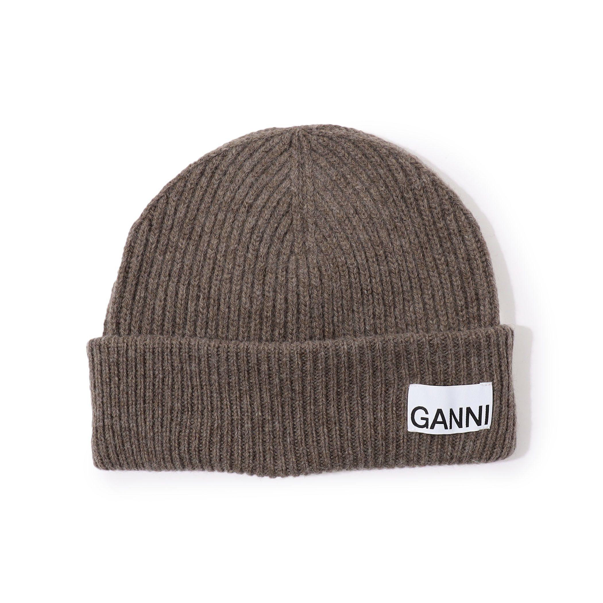 GANNI Light stuctured リブニットビーニー｜トゥモローランド 公式通販
