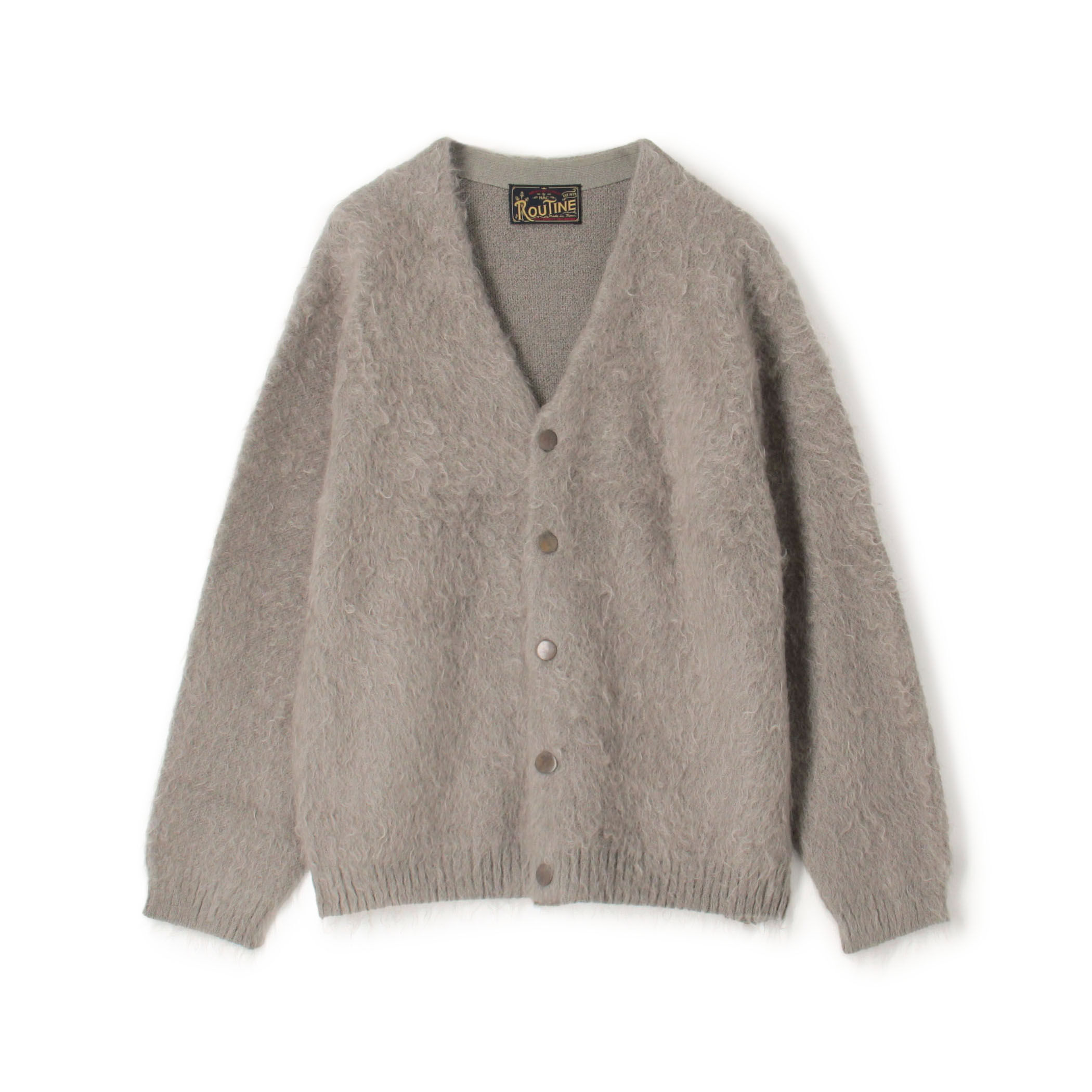 ROUTINE ヴィンテージ起毛 Vネックカーディガン｜トゥモローランド