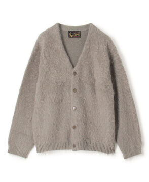 ROUTINE ヴィンテージ起毛 Vネックカーディガン