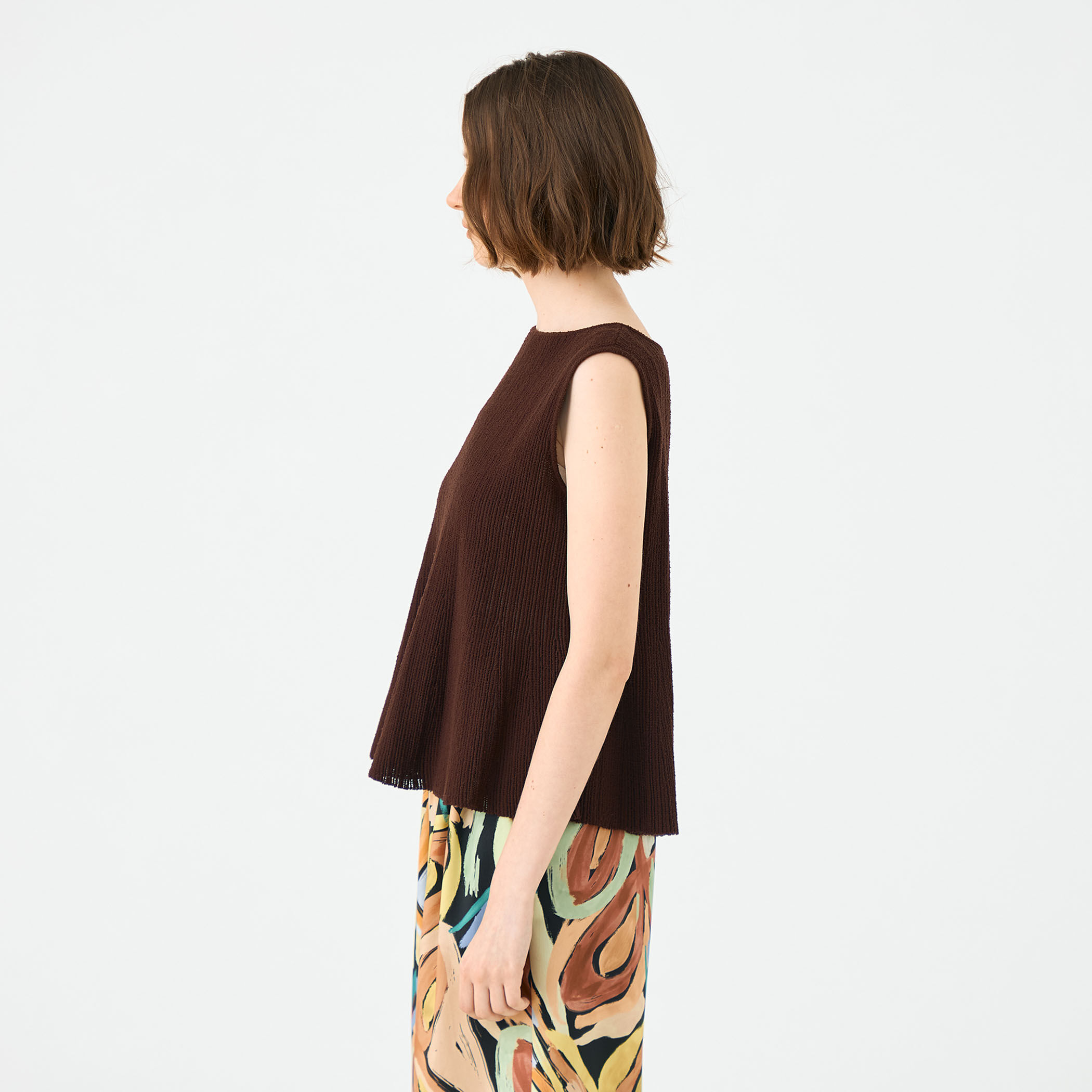 BALLSEY ミラノリブ ノースリーブプルオーバー 楽天市場】【SALE／40%OFF】ミラノリブ ノースリーブプルオーバー