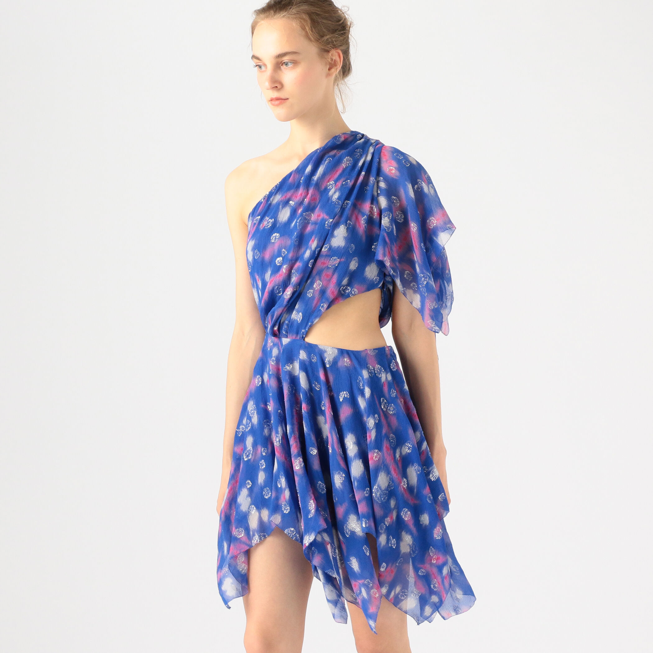 ISABEL MARANT NOLIAZE シルクポリエステル アシンメトリック