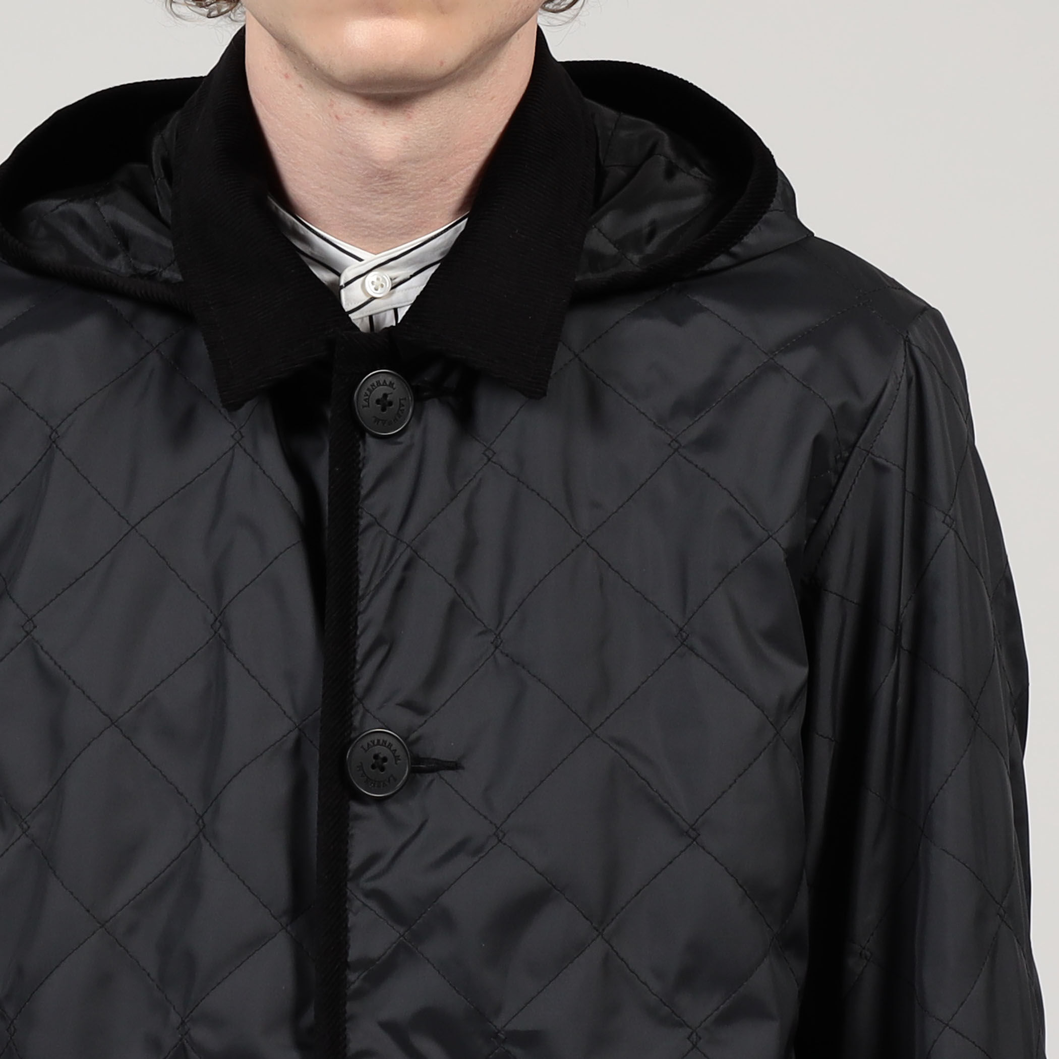 LAVENHAM UNWADDED DENSTON キルティングコート