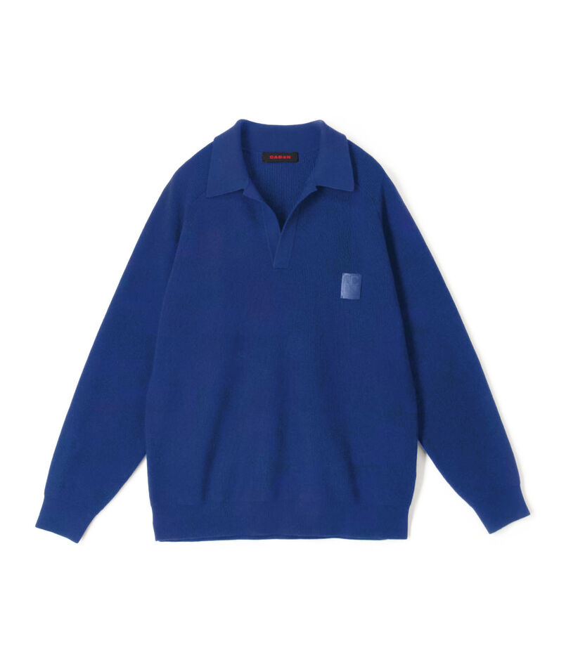 コットンカシミヤ ポロスキッパー