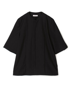 Super120'sウォッシャブルウール ハーフスリーブシャツ