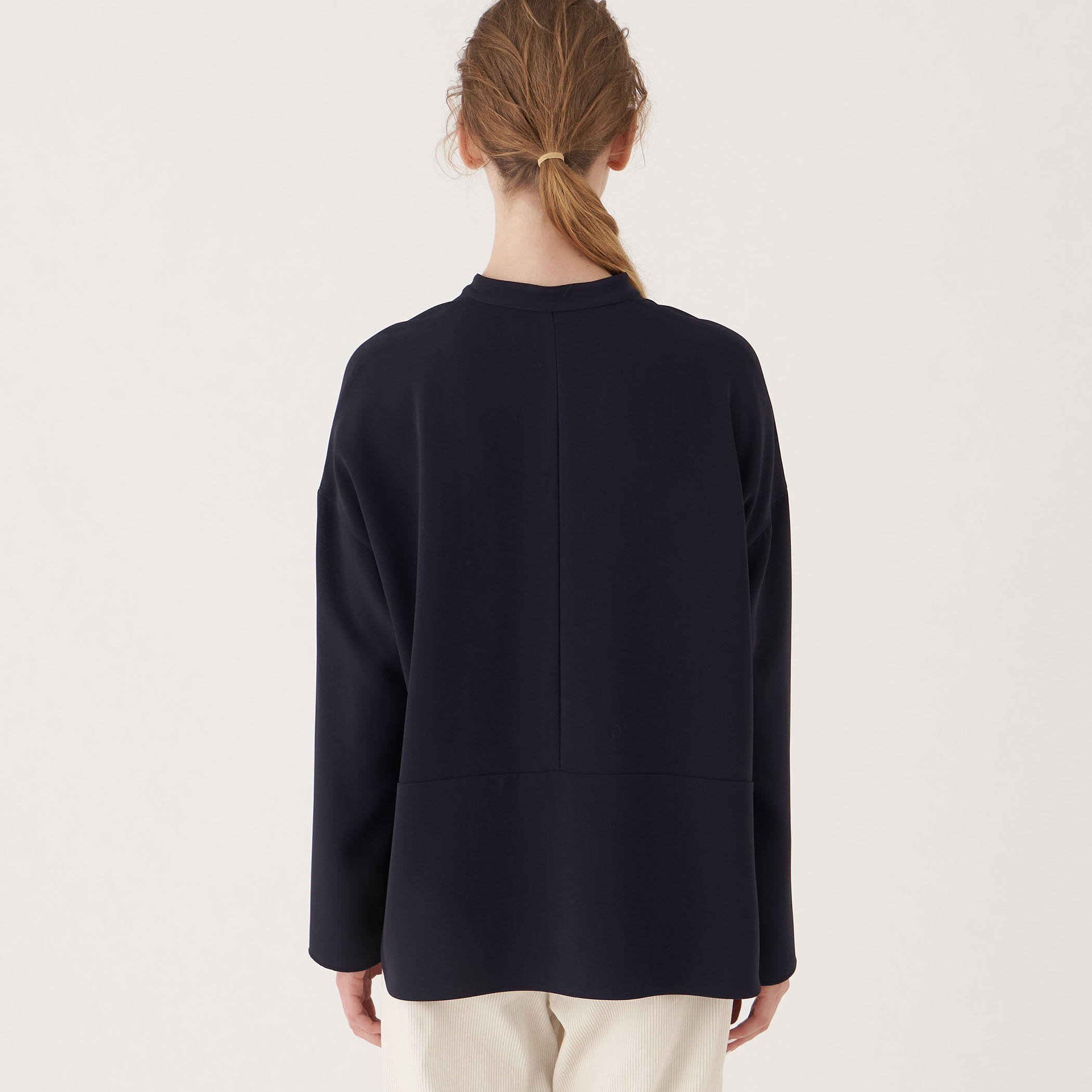 □ダブルクロス ワイドプルオーバーシャツ｜トゥモローランド 公式通販