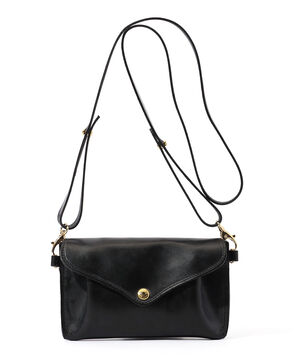 【別注】GLENROYAL MEDIUM PURSE WITH STRAP ブライドルレザー ショルダーミニバッグ