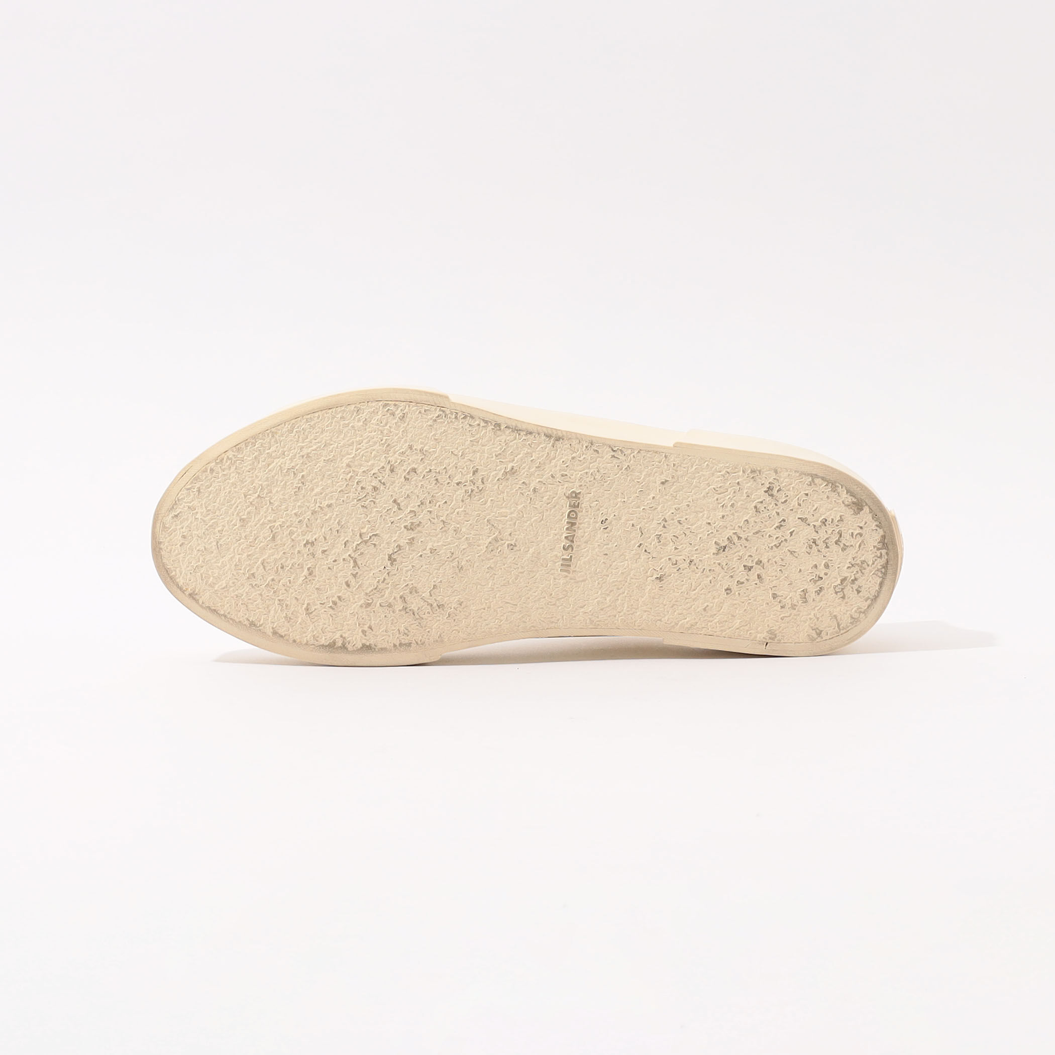 【関税込み】Jil Sander ベージュ パイソンエンボス ミュール JIL SANDER(ジルサンダー) プラットフォームスニーカー ベージュ