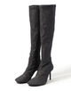 Courreges NUDE DENIM 75 BOOTS