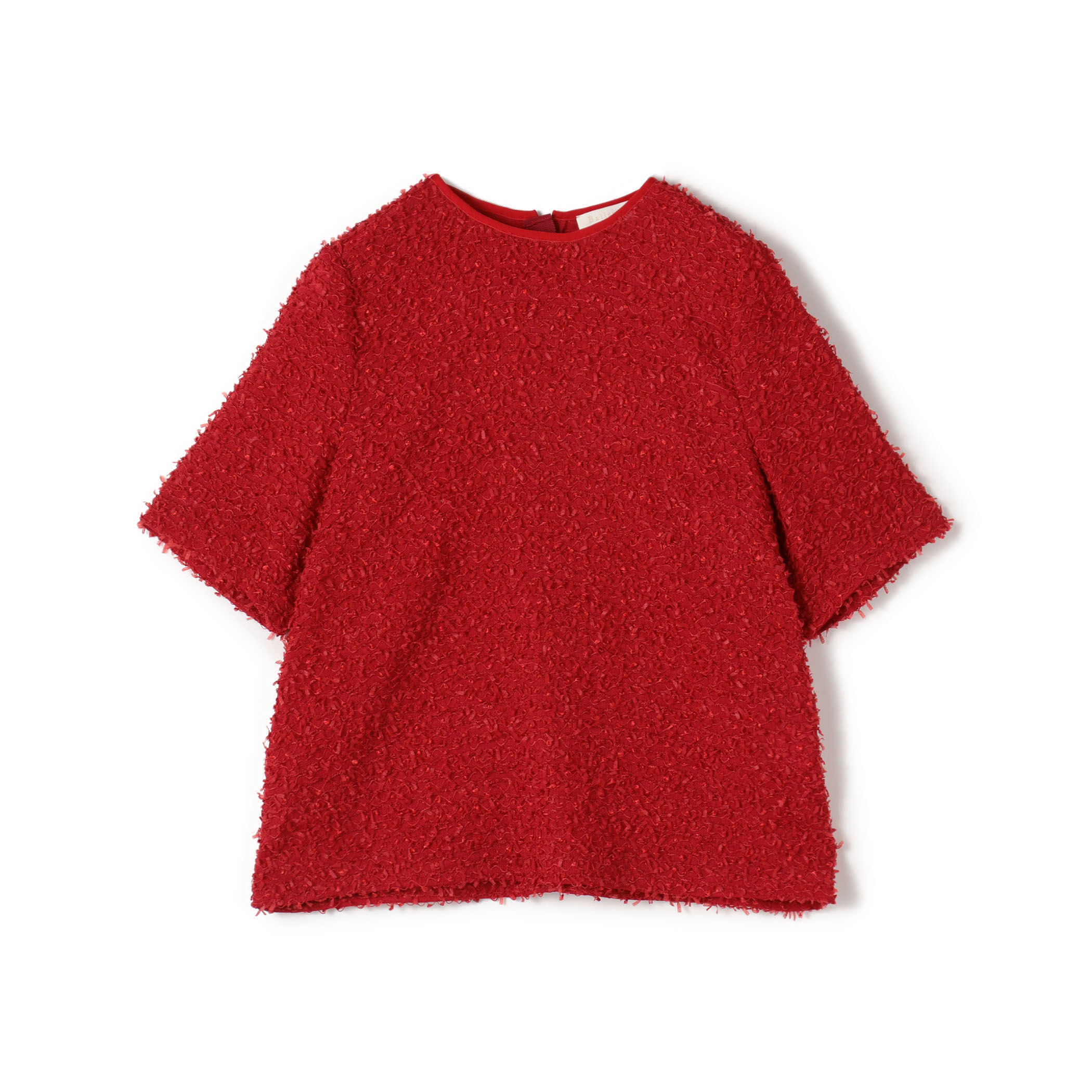 ファンシーヤーンツイード ショートTブラウス｜トゥモローランド 公式通販