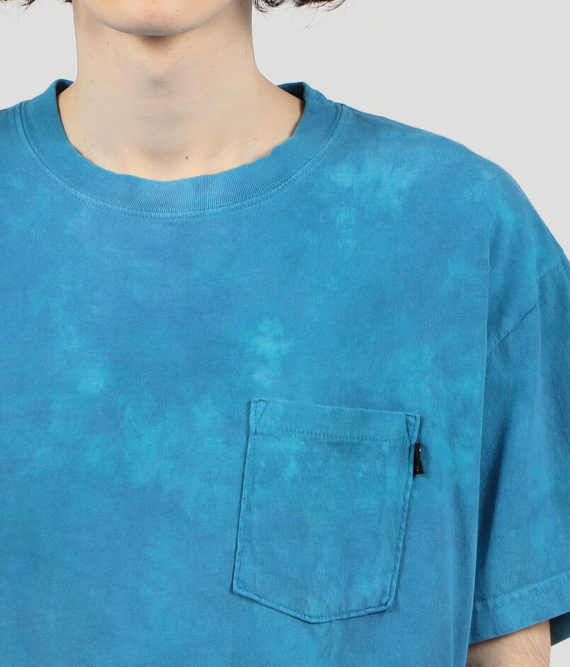 LITE YEAR Cloudy Pocket Tee コットン タイダイTシャツ