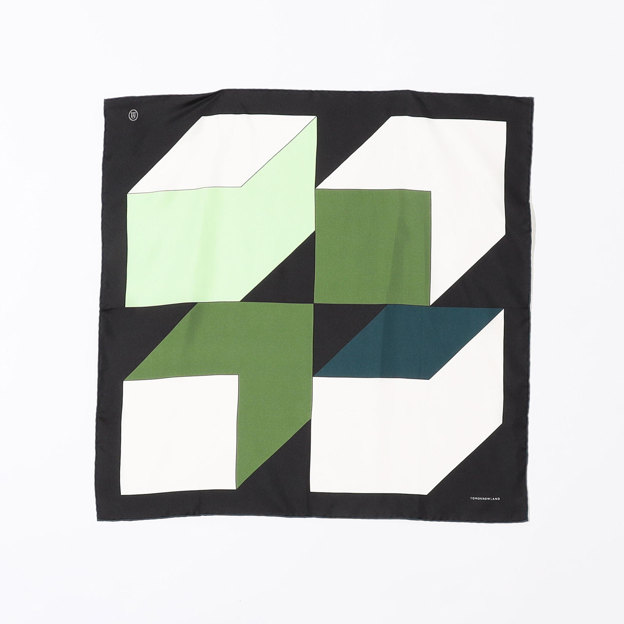 Atelier TOMORROWLAND CUBE シルクスカーフ｜トゥモローランド 公式通販