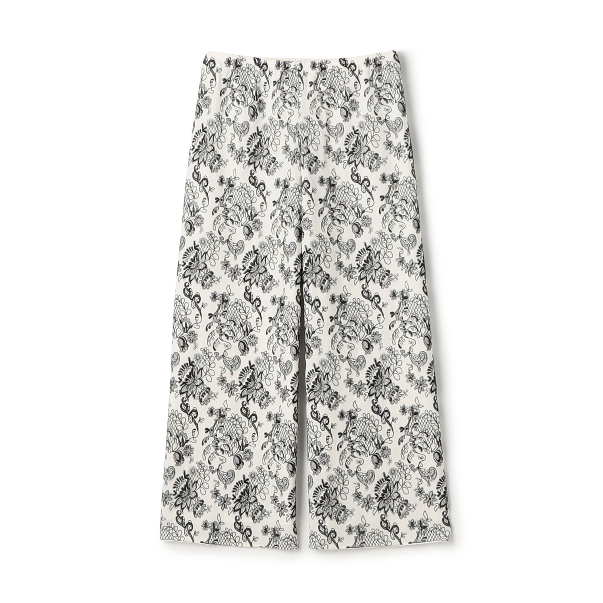 マリンレースエンブロイダリー リラックスパンツ｜トゥモローランド