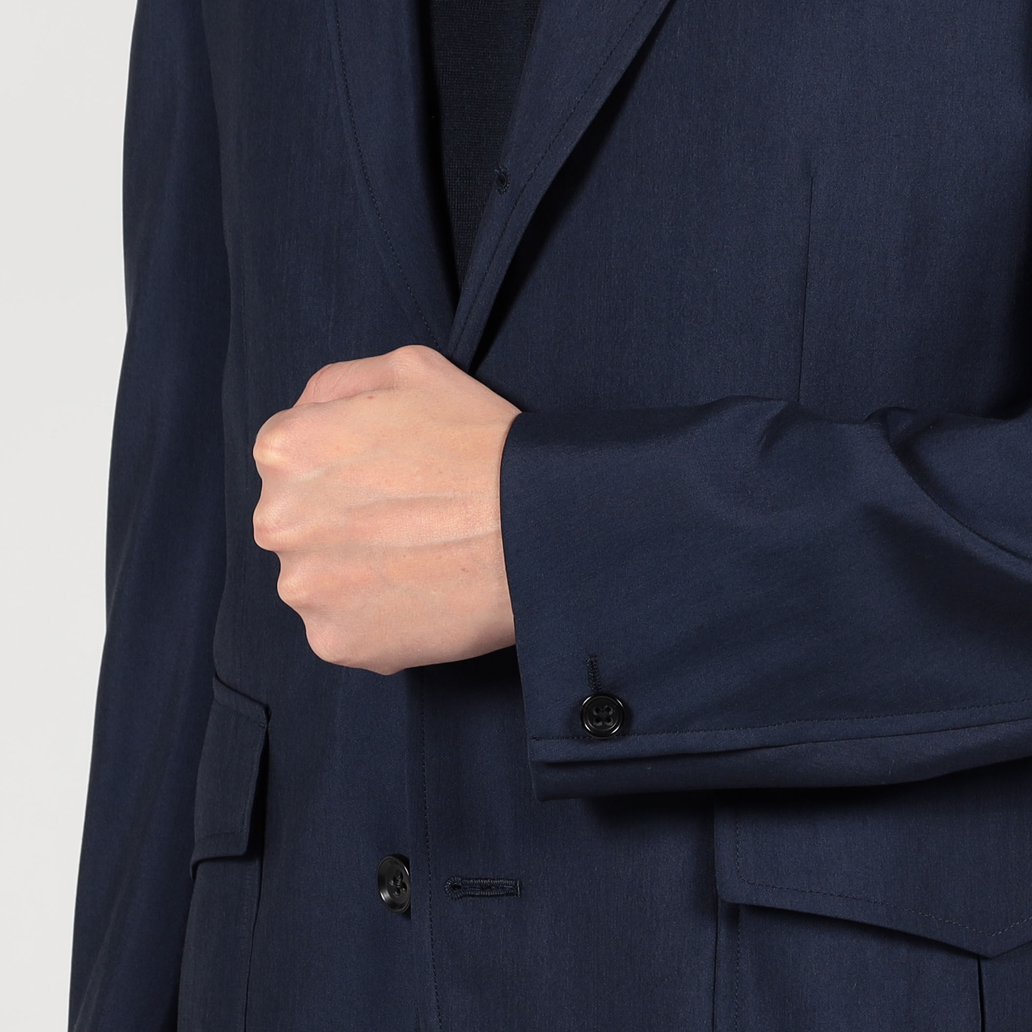 ウールシルク シューティングジャケット MARZOTTO｜トゥモローランド
