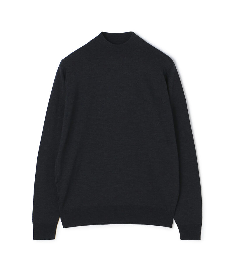 JOHN SMEDLEY 30G MODERN FIT ウール モックネックプルオーバー KILDAY
