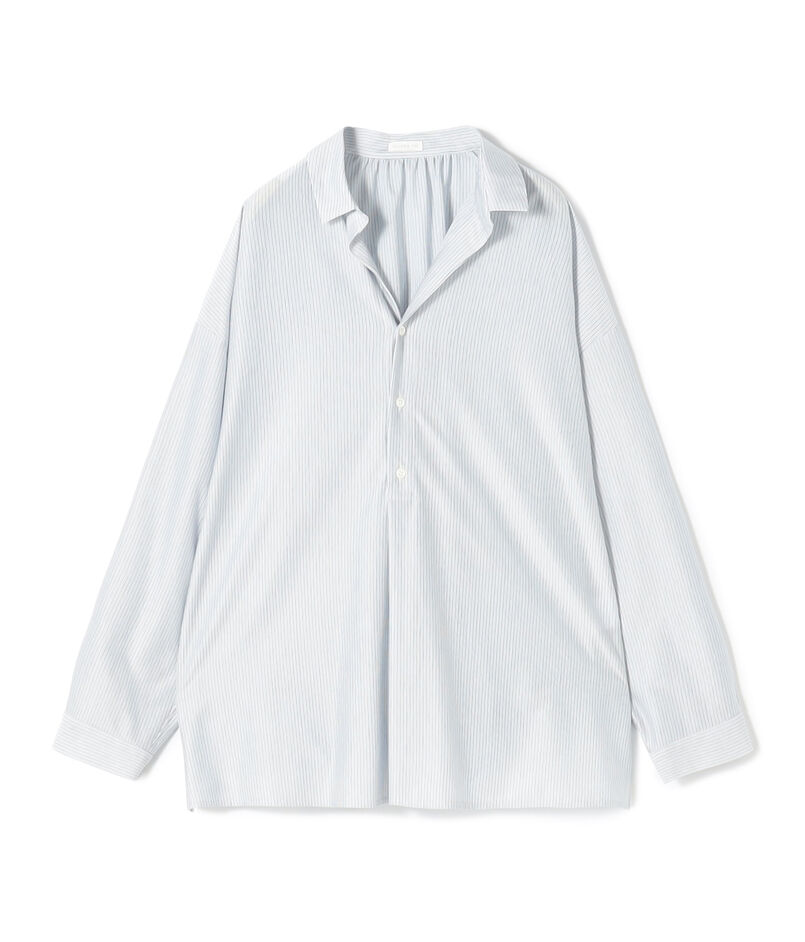 【WEB先行予約】シルキーコットン スキッパーブラウス