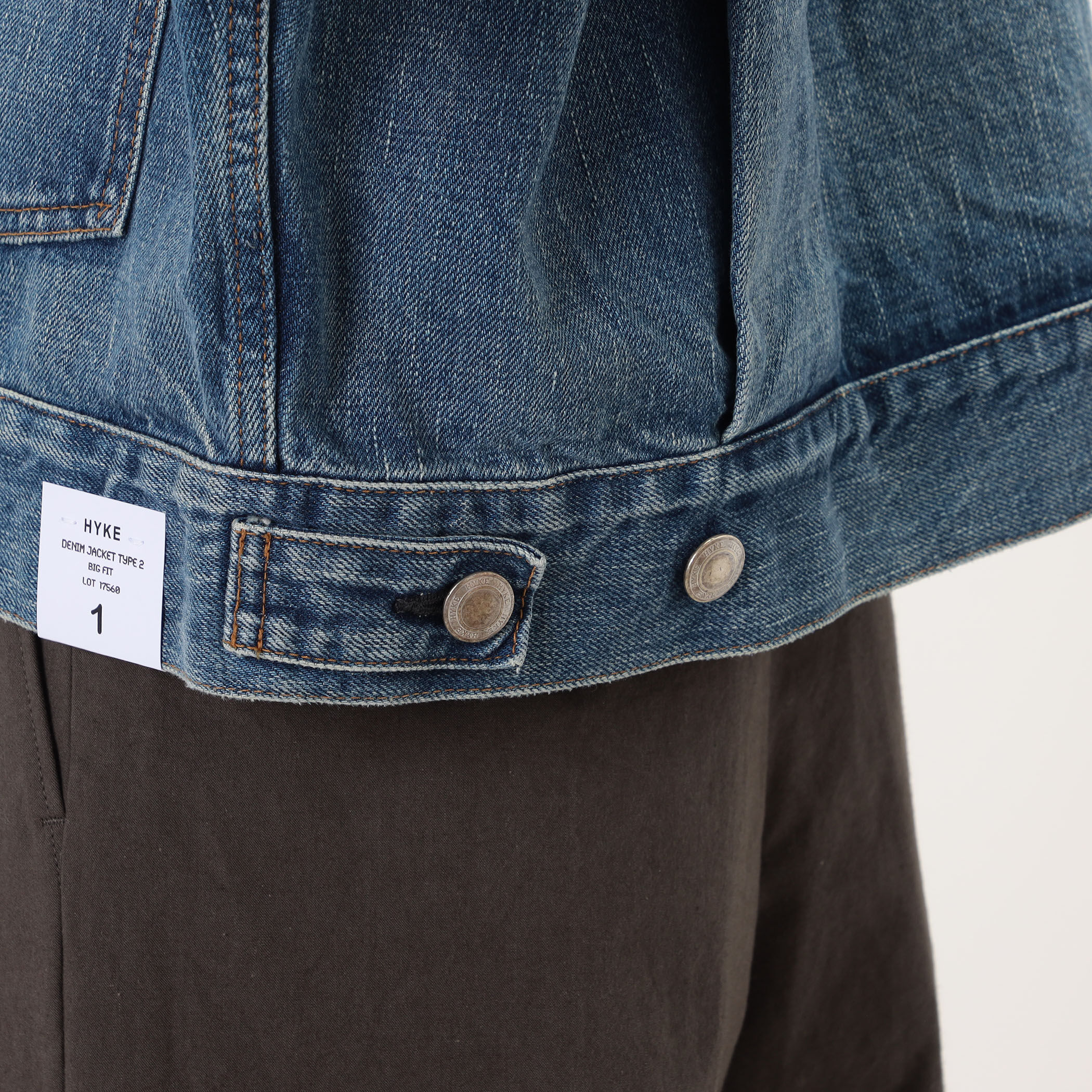 HYKE BALLOON SLV DENIM JK TYPE2 デニムジャケット｜トゥモローランド