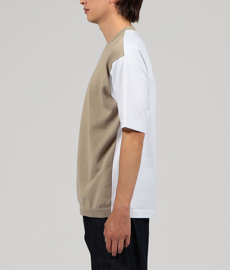 コットン ニットコンビTシャツ｜トゥモローランド 公式通販