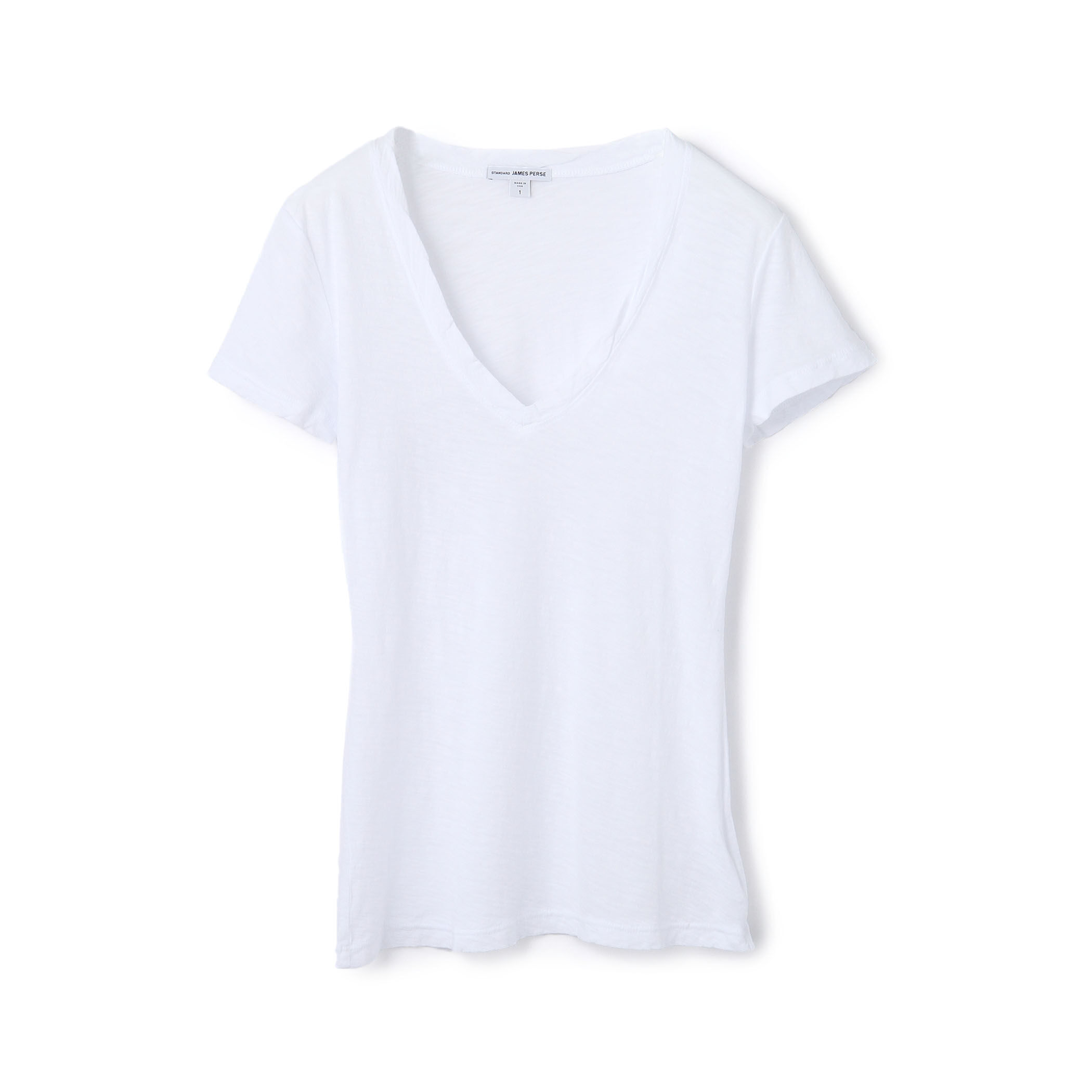 スラブジャージー VネックTシャツ WUA3695｜トゥモローランド 公式サイト