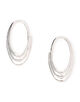 Otiumberg. Roscida Ridged Hoops ピアス