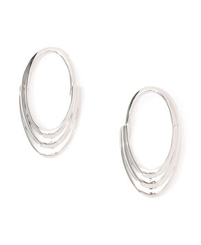 Otiumberg. Roscida Ridged Hoops ピアス
