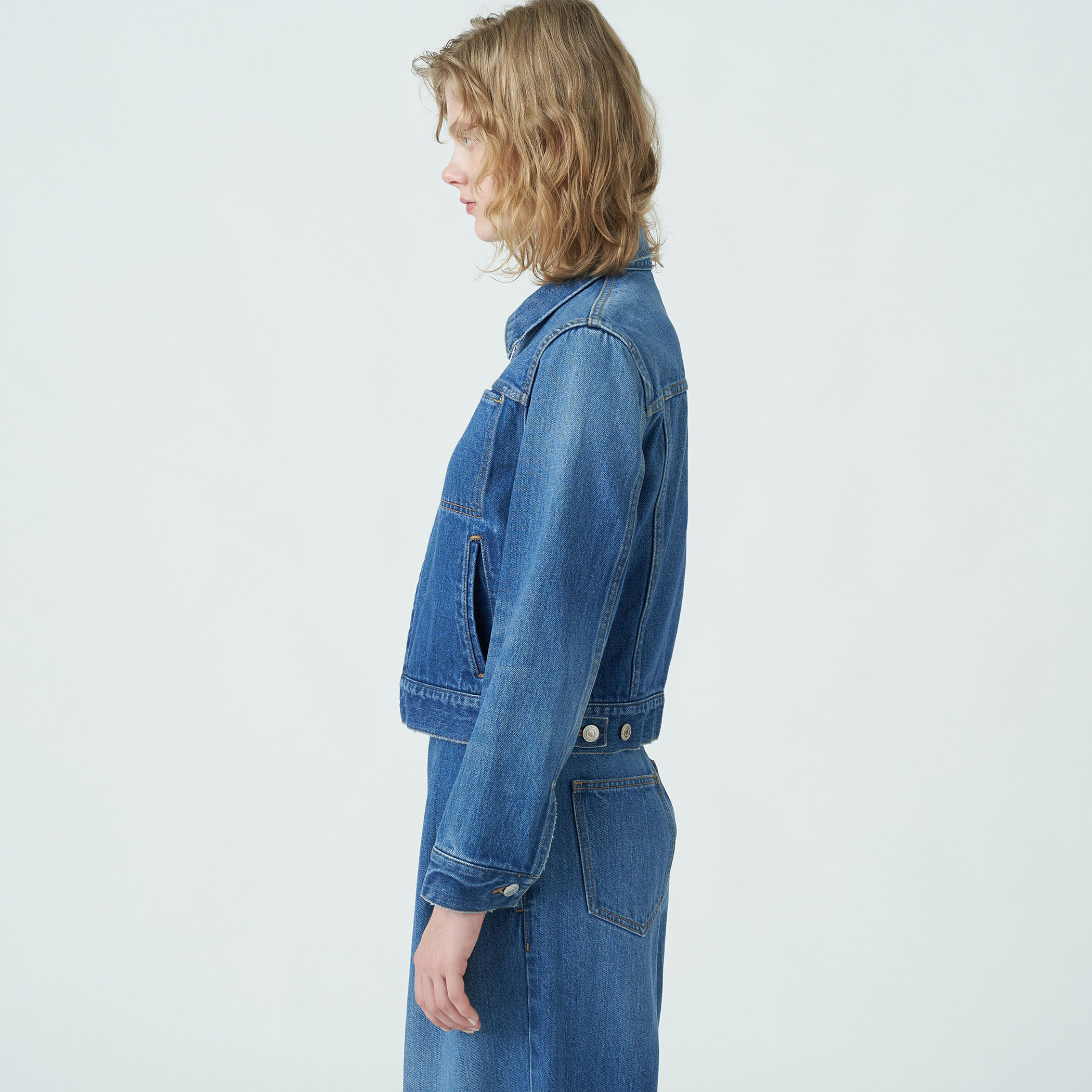 【希少完売品】MACPHEE マカフィー 23AW コットンデニムジャケット MACPHEE（マカフィー）の「コットンデニム ショートジャケット